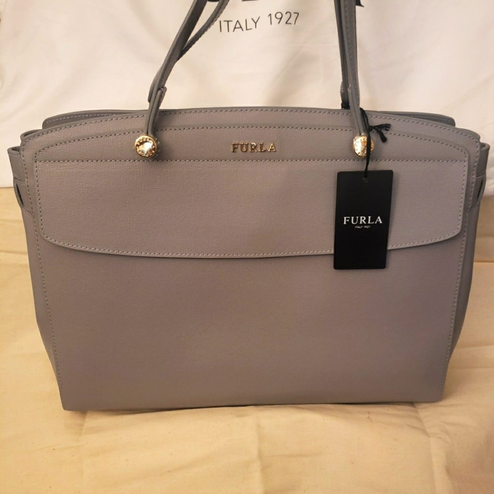FURLA GRAY TOTE